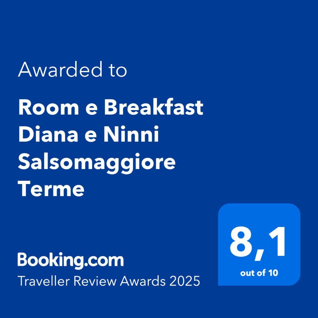 Room E Breakfast Diana E Ninni Salsomaggiore Terme Exterior foto